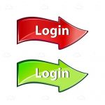 Red and Green Login Arrow Pack